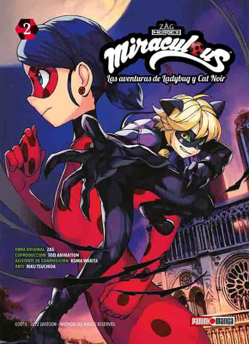 MIRACULOUS #02: LAS AVENTURAS DE LADYBUG Y CAT NOIR