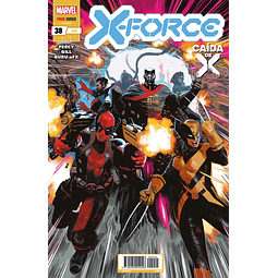 X-Force #38/44: Caída de X.