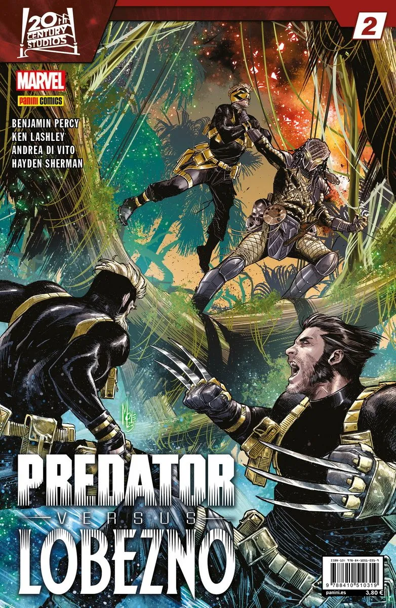Pack Predator Versus Lobezno #1 y 2 (de 4)