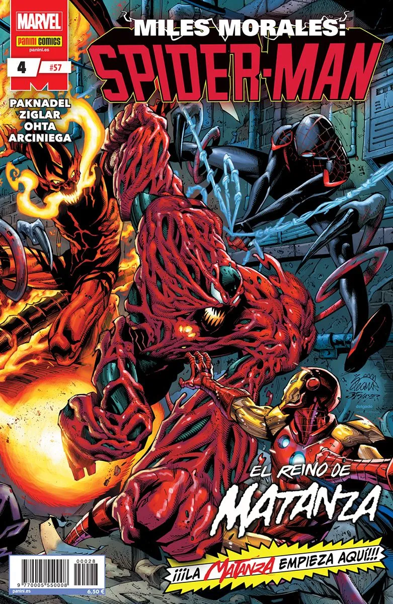 Miles Morales: Spider-Man #04/57: El reino de Matanza Parte 1.
