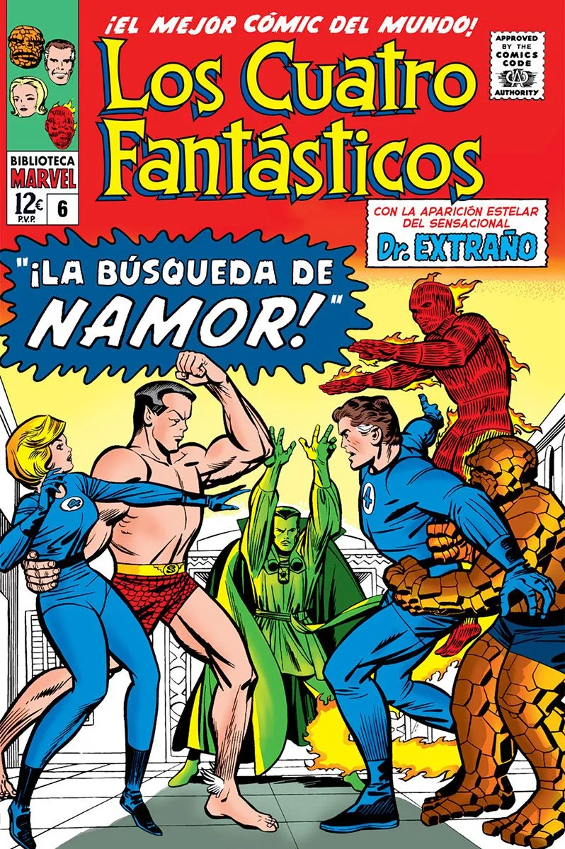 Biblioteca Marvel. Los Cuatro Fantásticos #6 (1964)