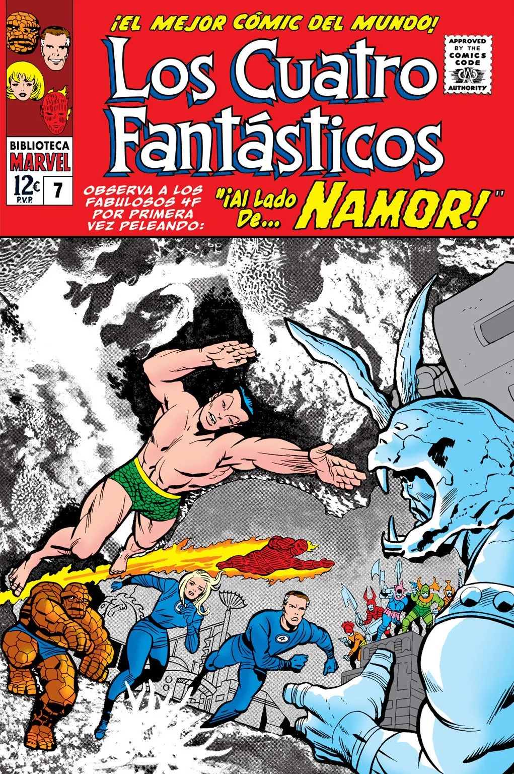 Biblioteca Marvel. Los Cuatro Fantásticos #7 (1965)