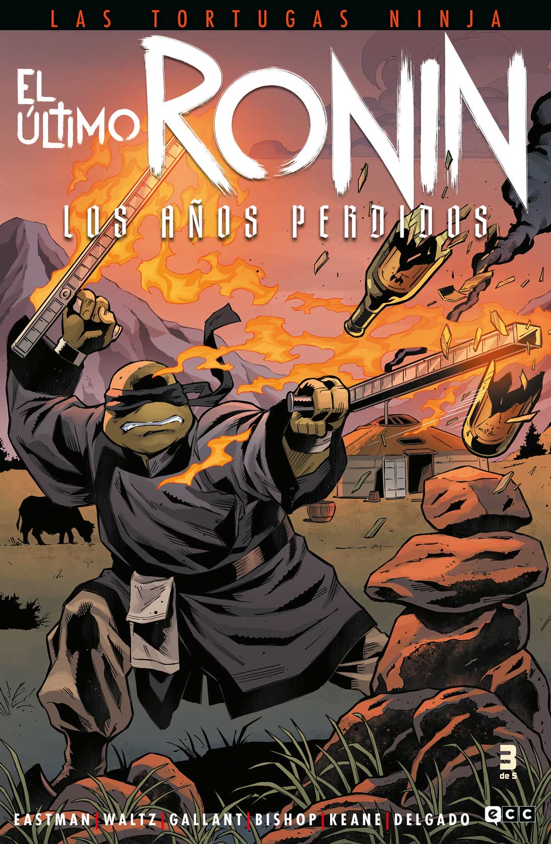 Las Tortugas Ninja: El último ronin - Los años perdidos #3 (de 5)