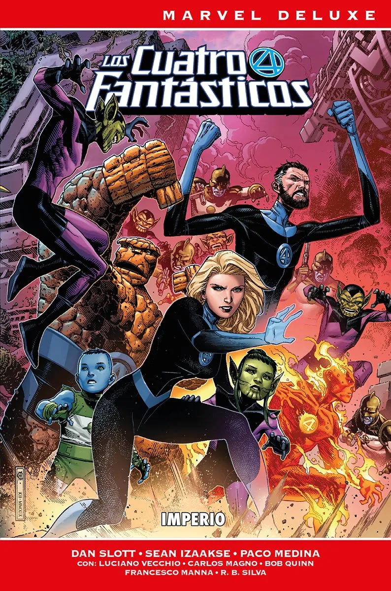 Marvel Deluxe. Los 4 Fantásticos de Dan Slott #02: Imperio