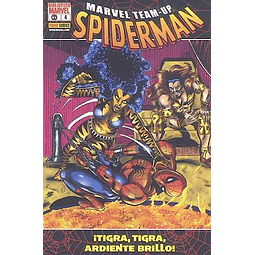 Marvel Team-Up Spiderman Vol. 2 (2007-2010) #4 ¡Tigra, Tigra, Ardiente Brillo!