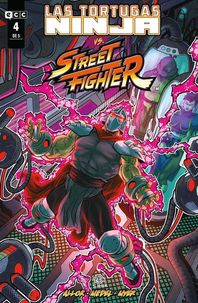 Las Tortugas Ninja vs. Street Fighter #4 (de 5)