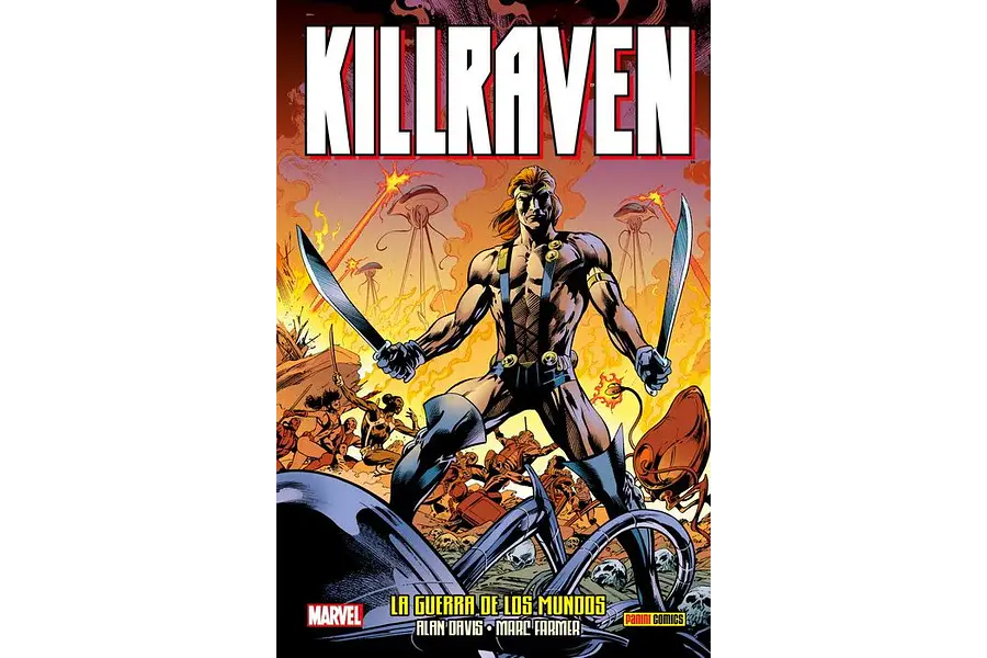 100% Marvel HC. Killraven de Alan Davis: La guerra de los mundos