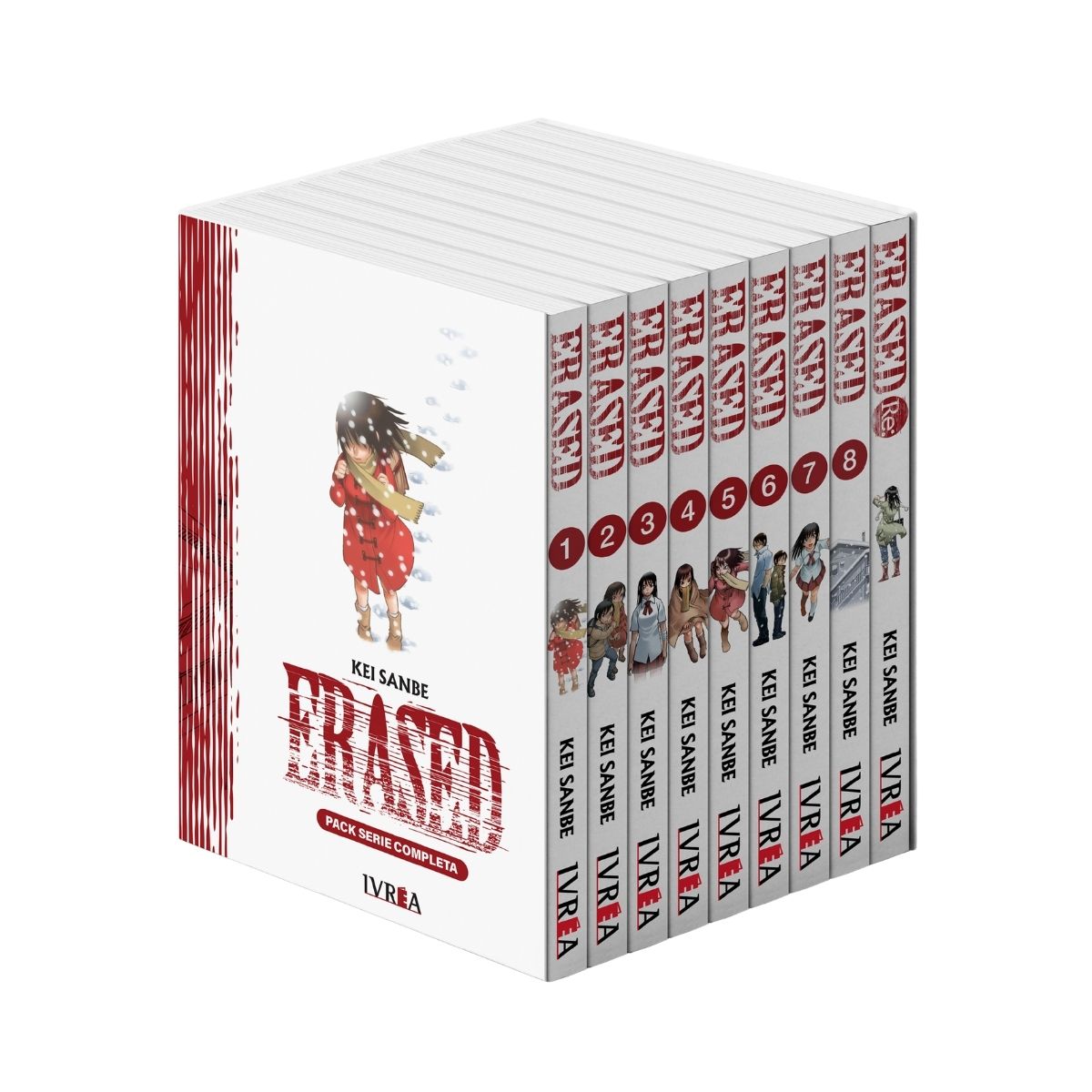 ERASED - BOKU DAKE GA INAI MACHI (PACK SERIE COMPLETA)