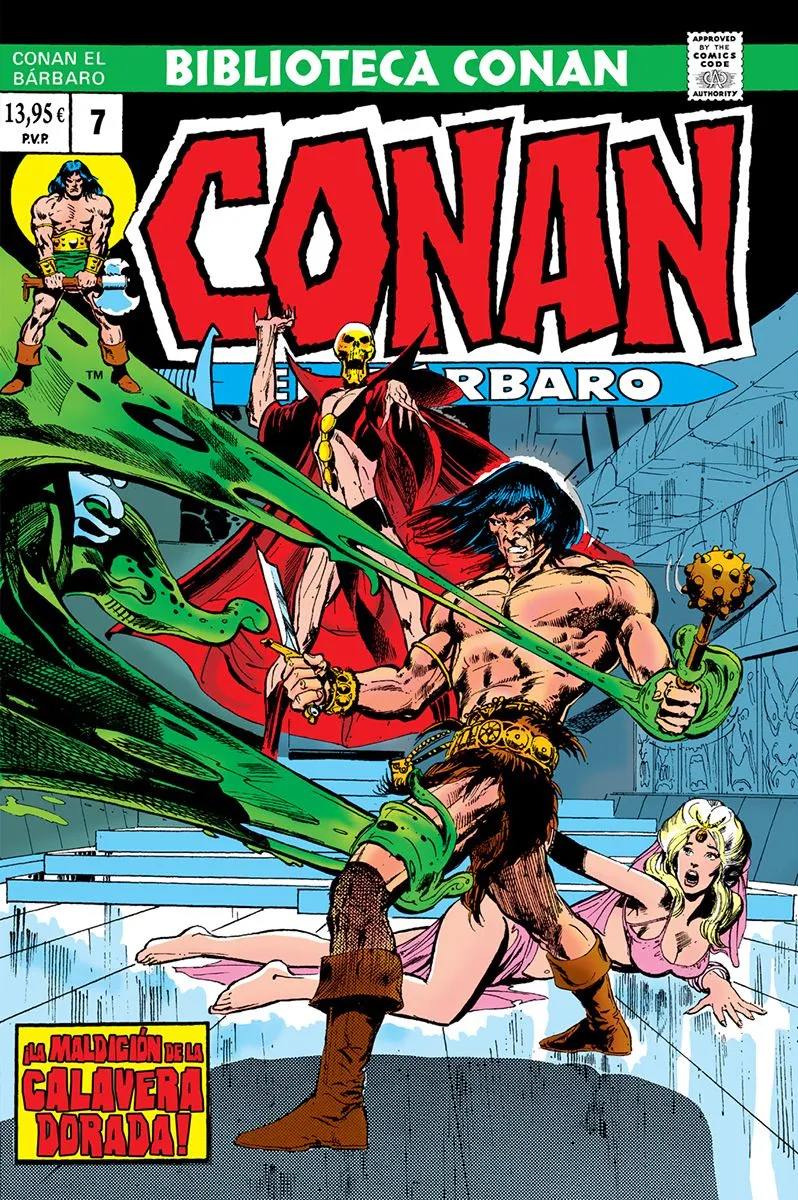 Biblioteca Conan. Conan el Bárbaro #07 (1974)