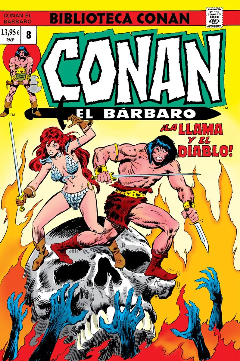 Biblioteca Conan. Conan el Bárbaro #08 (1975)