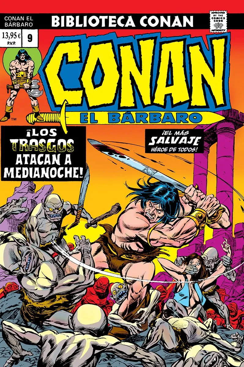 Biblioteca Conan. Conan el Bárbaro #09 (1975)