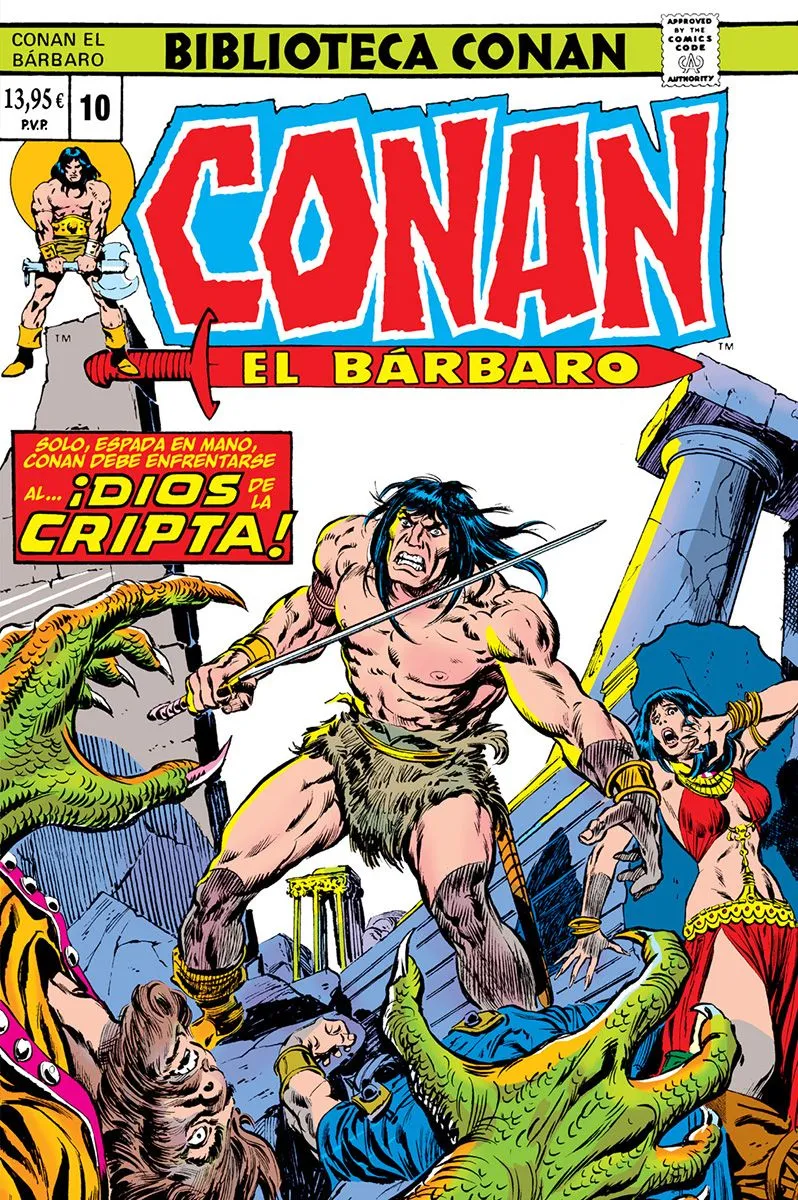 Biblioteca Conan. Conan el Bárbaro #10 (1975)