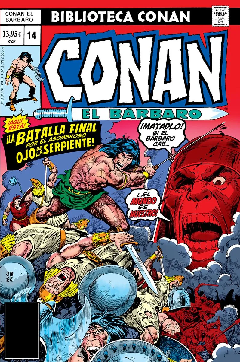 Biblioteca Conan. Conan el Bárbaro #14 (1977-78)