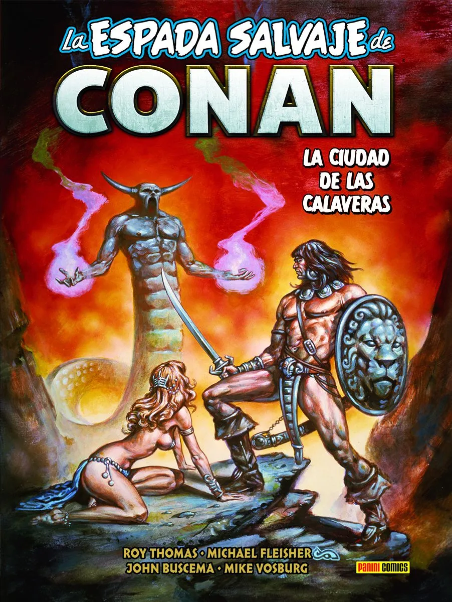 Biblioteca Conan. La Espada Salvaje de Conan #19: La ciudad de las calaveras