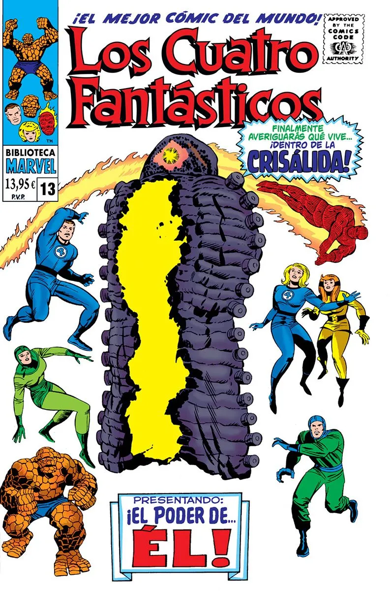 Biblioteca Marvel. Los Cuatro Fantásticos #13 (1967)