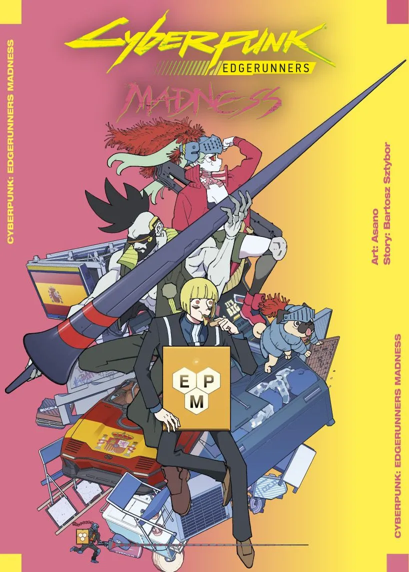 Cyberpunk Edgerunners: Madness (Portada Alternativa) #01