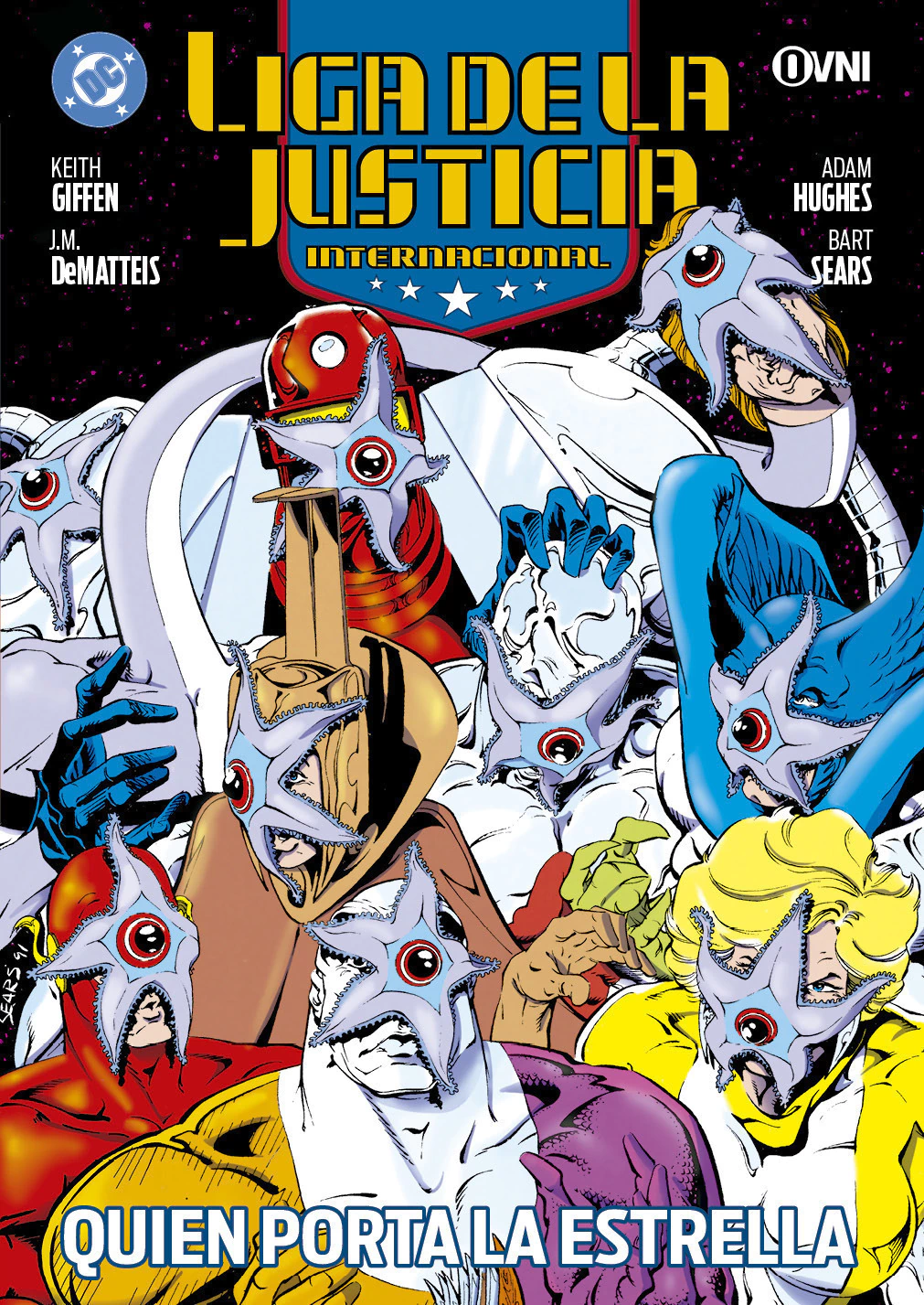 LIGA DE LA JUSTICIA INTERNACIONAL #8 QUIEN PORTA LA ESTRELLA