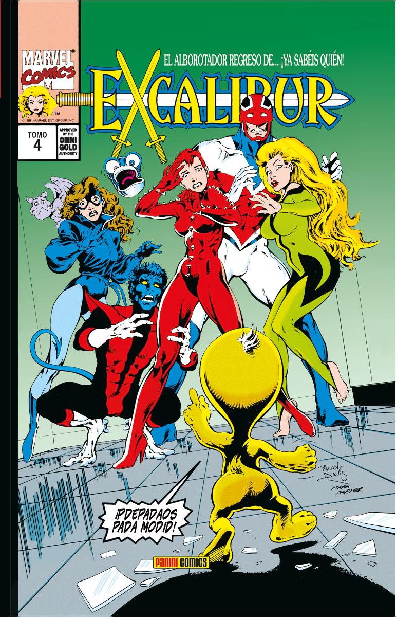 Marvel Gold. Excalibur #4: ¡Pdepadaos para modid!