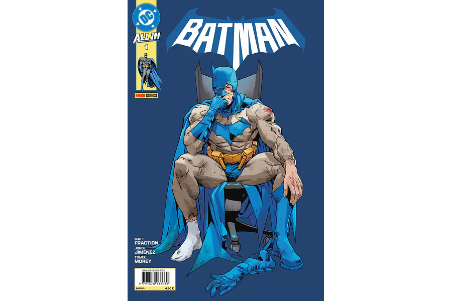 Batman #01 (All In) Portada de Jorge Jiménez.