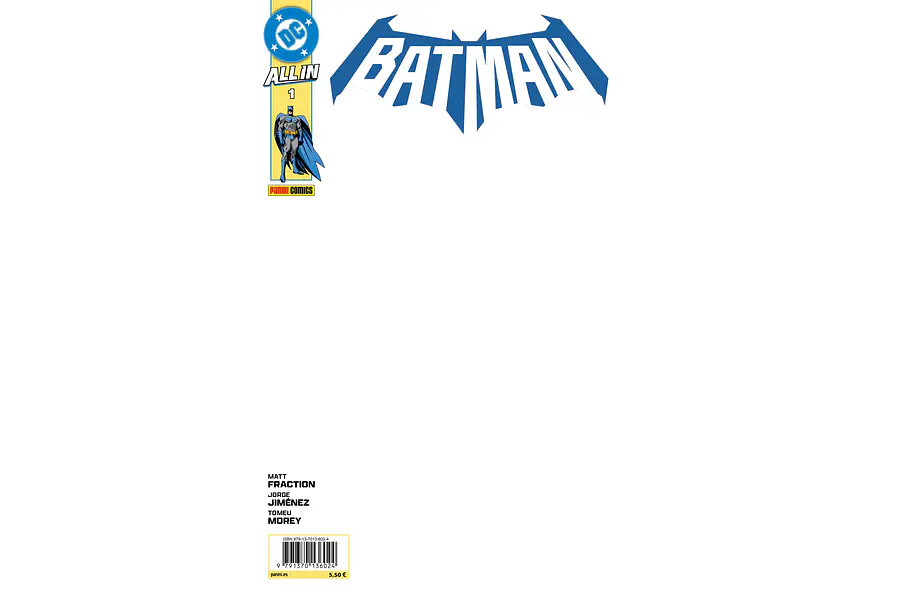 Batman #01 (All In) (Portada Blanca)