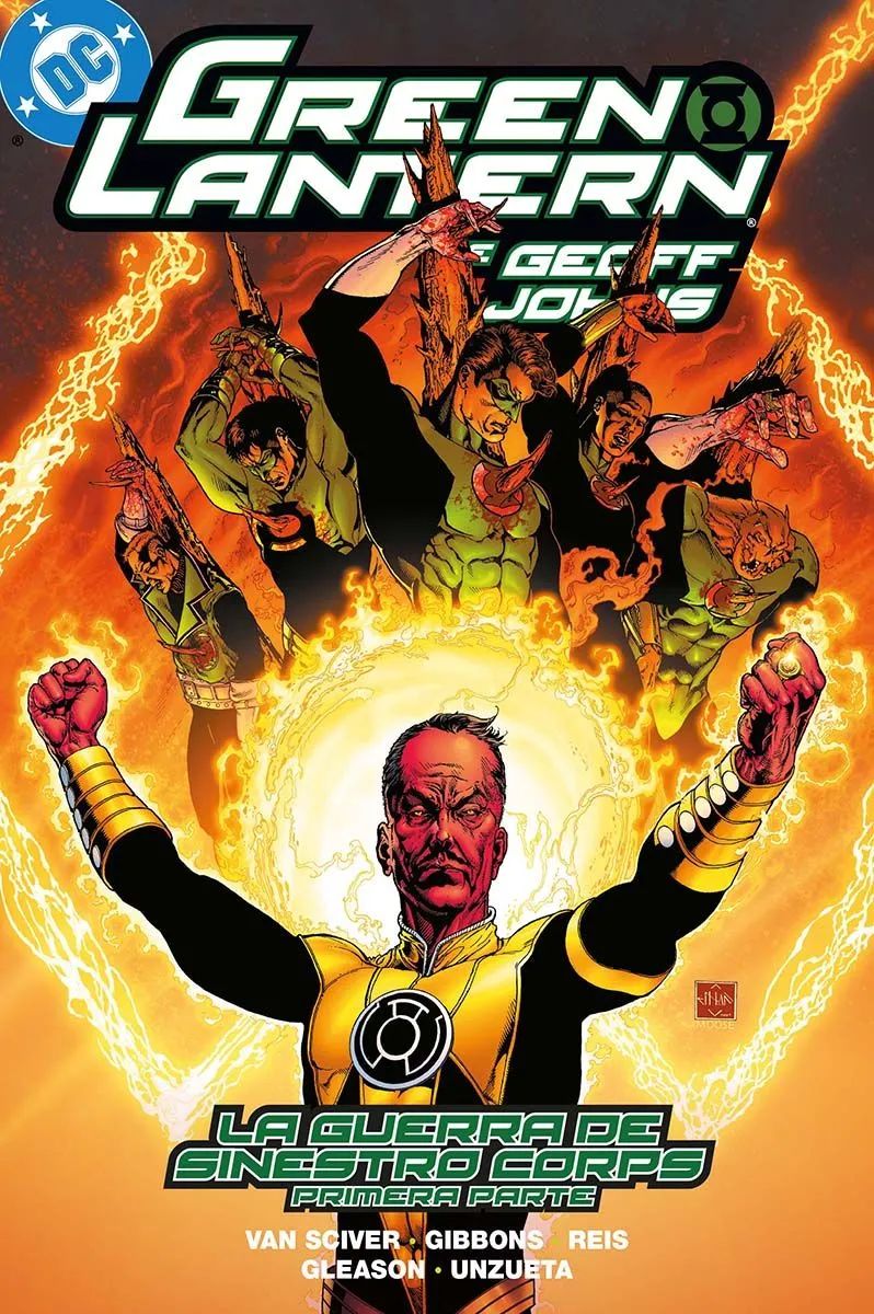 Pack Biblioteca Green Lantern de Geoff Johns #06 y 07: La Guerra del Sinestro Corps partes 1 y 2