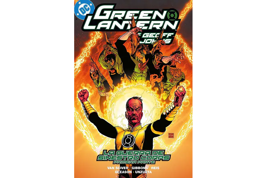 Pack Biblioteca Green Lantern de Geoff Johns #06 y 07: La Guerra del Sinestro Corps partes 1 y 2
