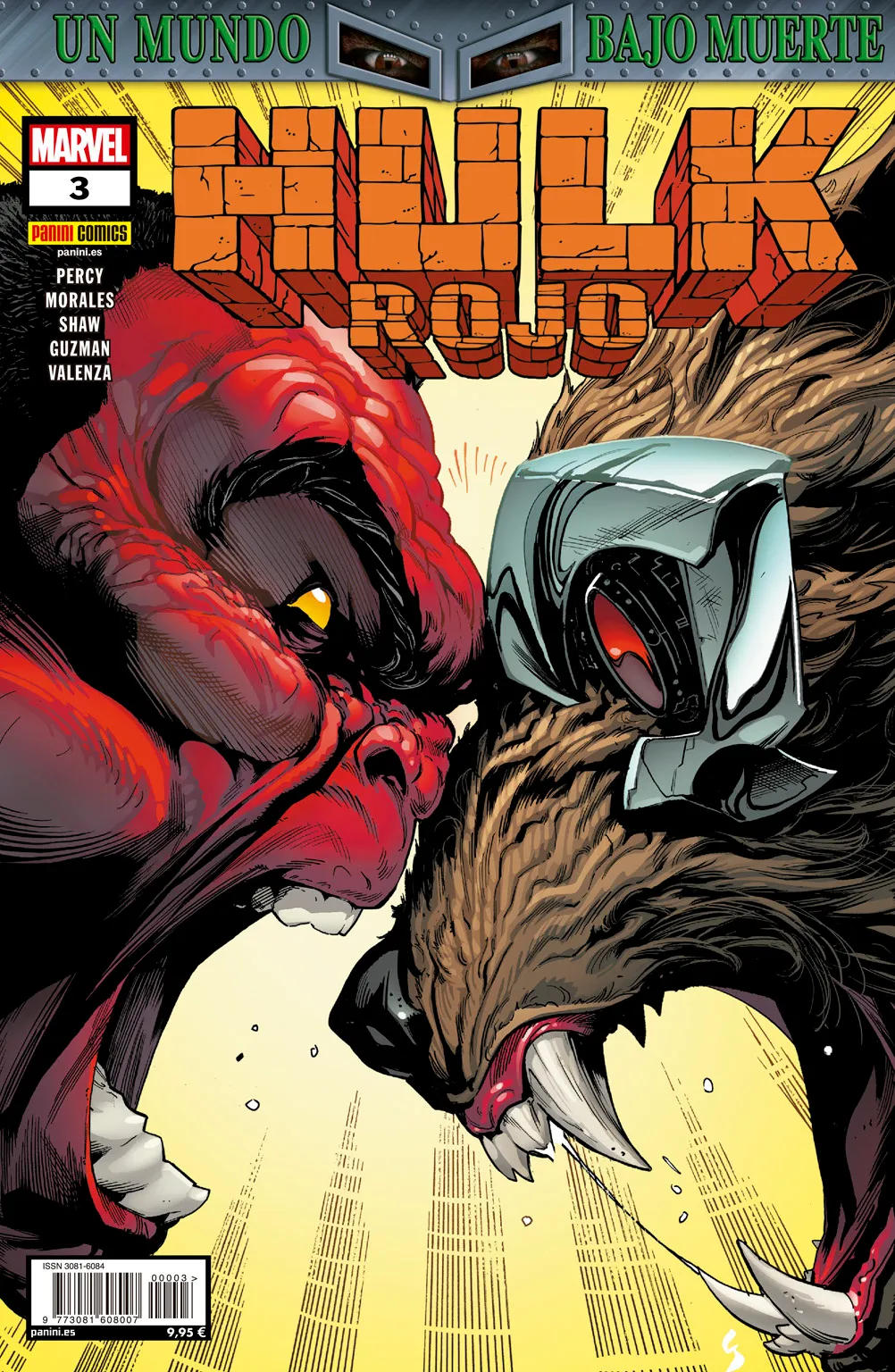 Hulk Rojo #03: Un mundo bajo Muerte