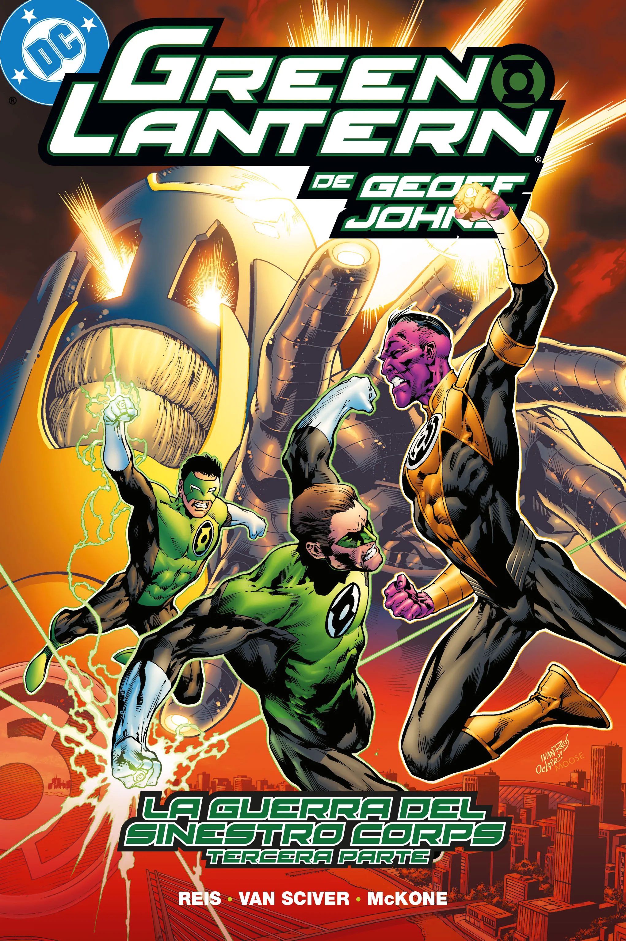 Biblioteca Green Lantern de Geoff Johns #08: La Guerra del Sinestro Corps parte 3