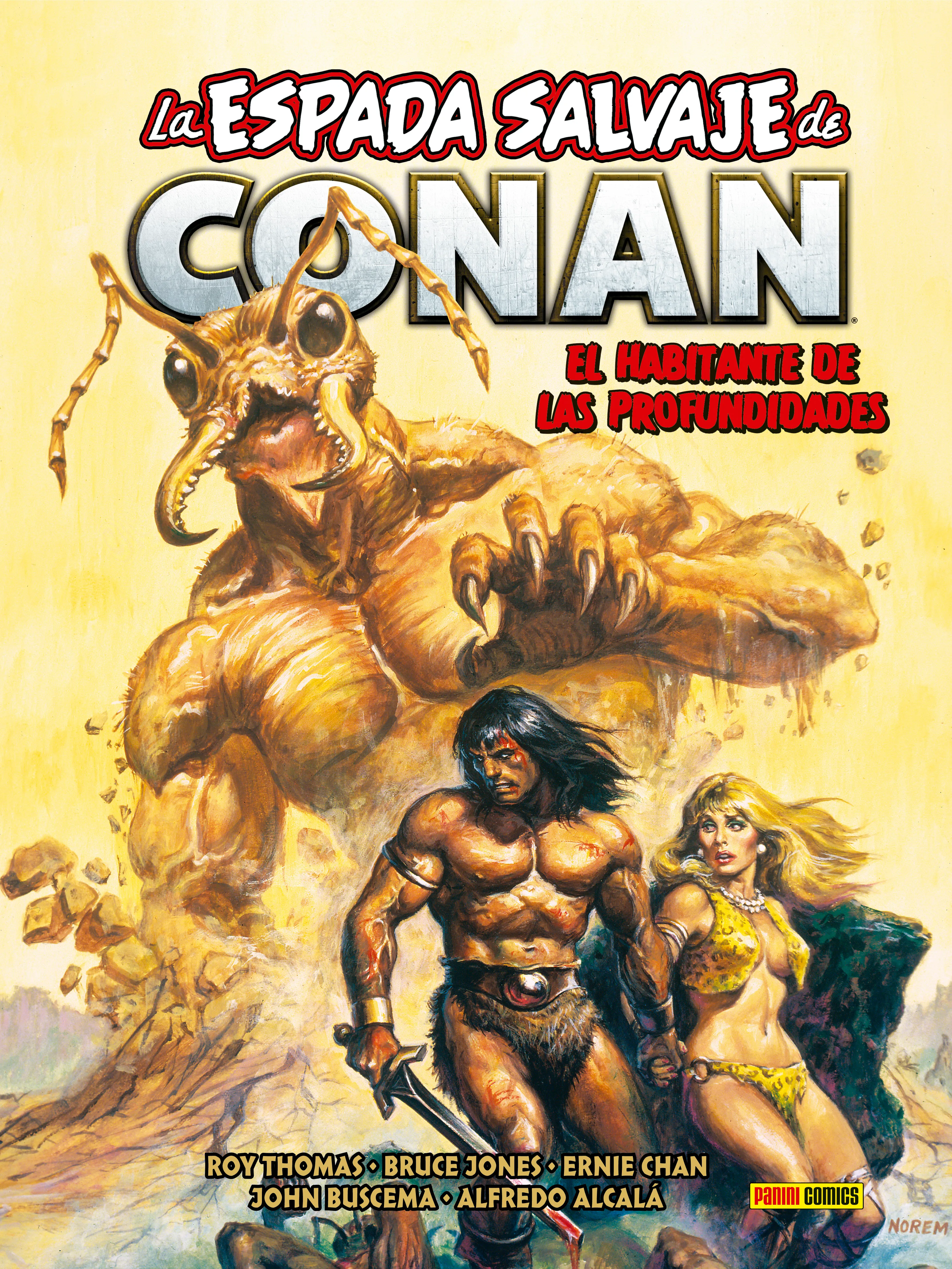 Biblioteca Conan. La espada salvaje de Conan #22: El habitante de las profundidades