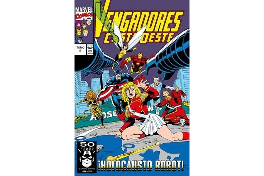 LOS VENGADORES COSTA OESTE #06 (Marvel Limited Edition)