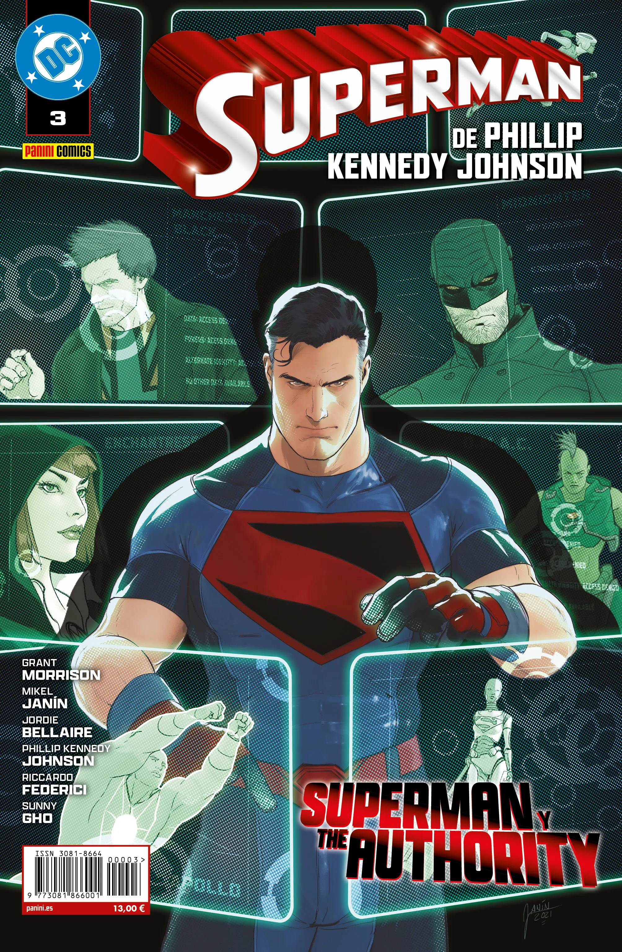 Superman de Phillip Kennedy Johnson #03: Superman y The Authority