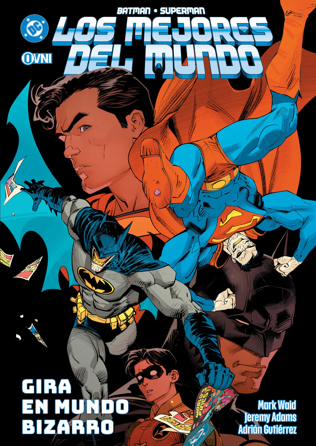 BATMAN/SUPERMAN: LOS MEJORES DEL MUNDO VOL.8: GIRA EN MUNDO BIZARRO