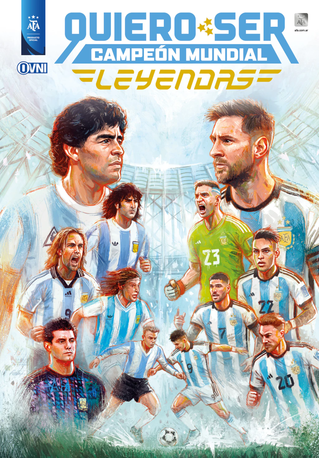 QUIERO SER CAMPEÓN MUNDIAL: LEYENDAS