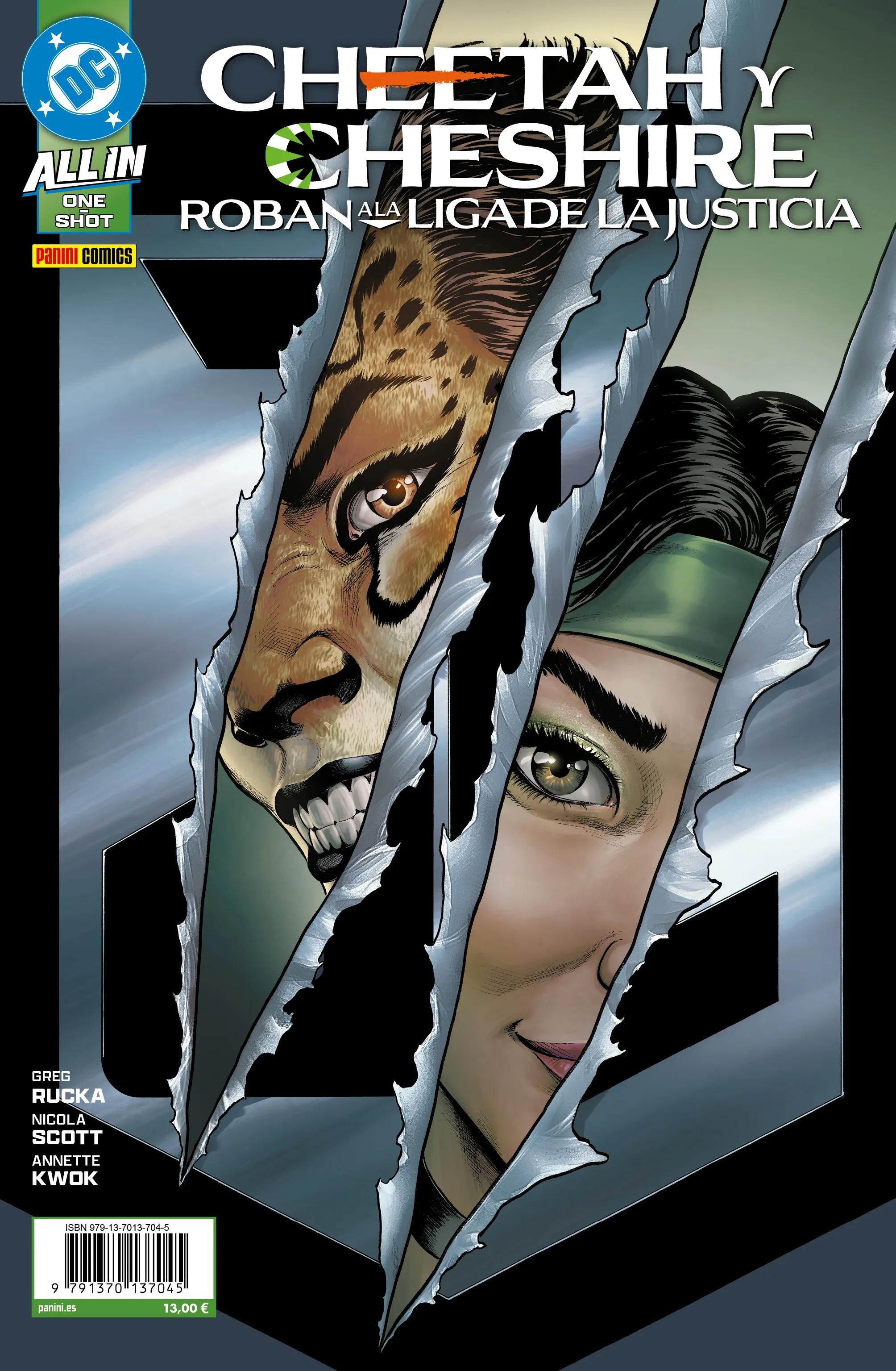 DC One-Shot. Cheetah y Cheshire roban a la Liga de la Justicia