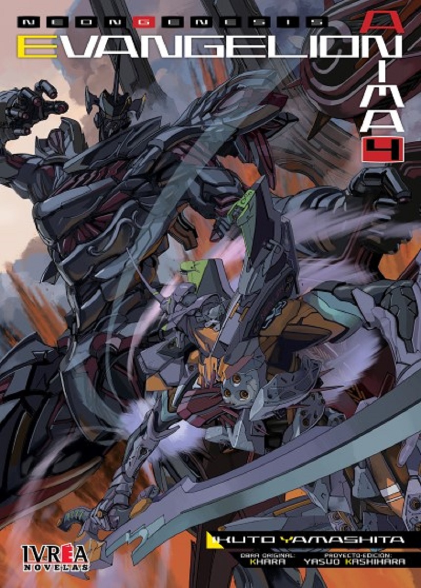 NEON GENESIS EVANGELION: ANIMA #04 (NOVELA)