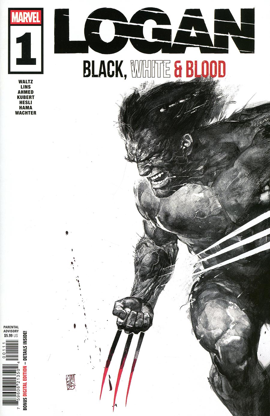 Pack Logan: Black White & Blood #1 al 4 USA