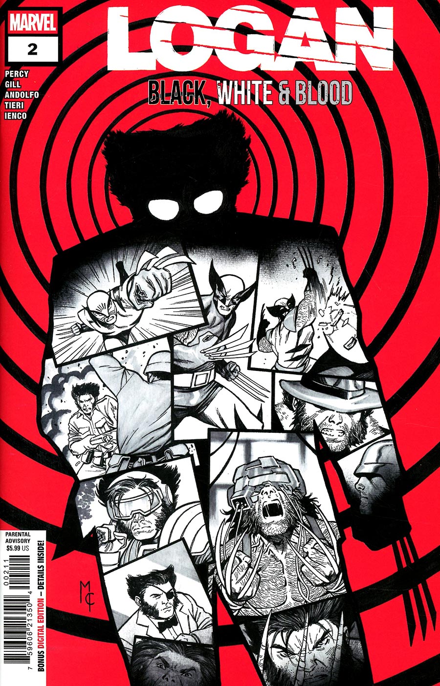 Pack Logan: Black White & Blood #1 al 4 USA
