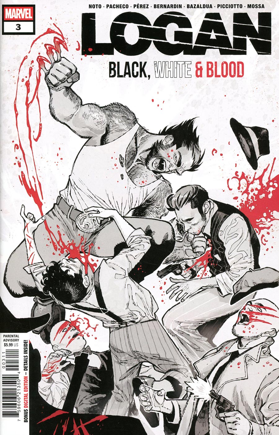 Pack Logan: Black White & Blood #1 al 4 USA
