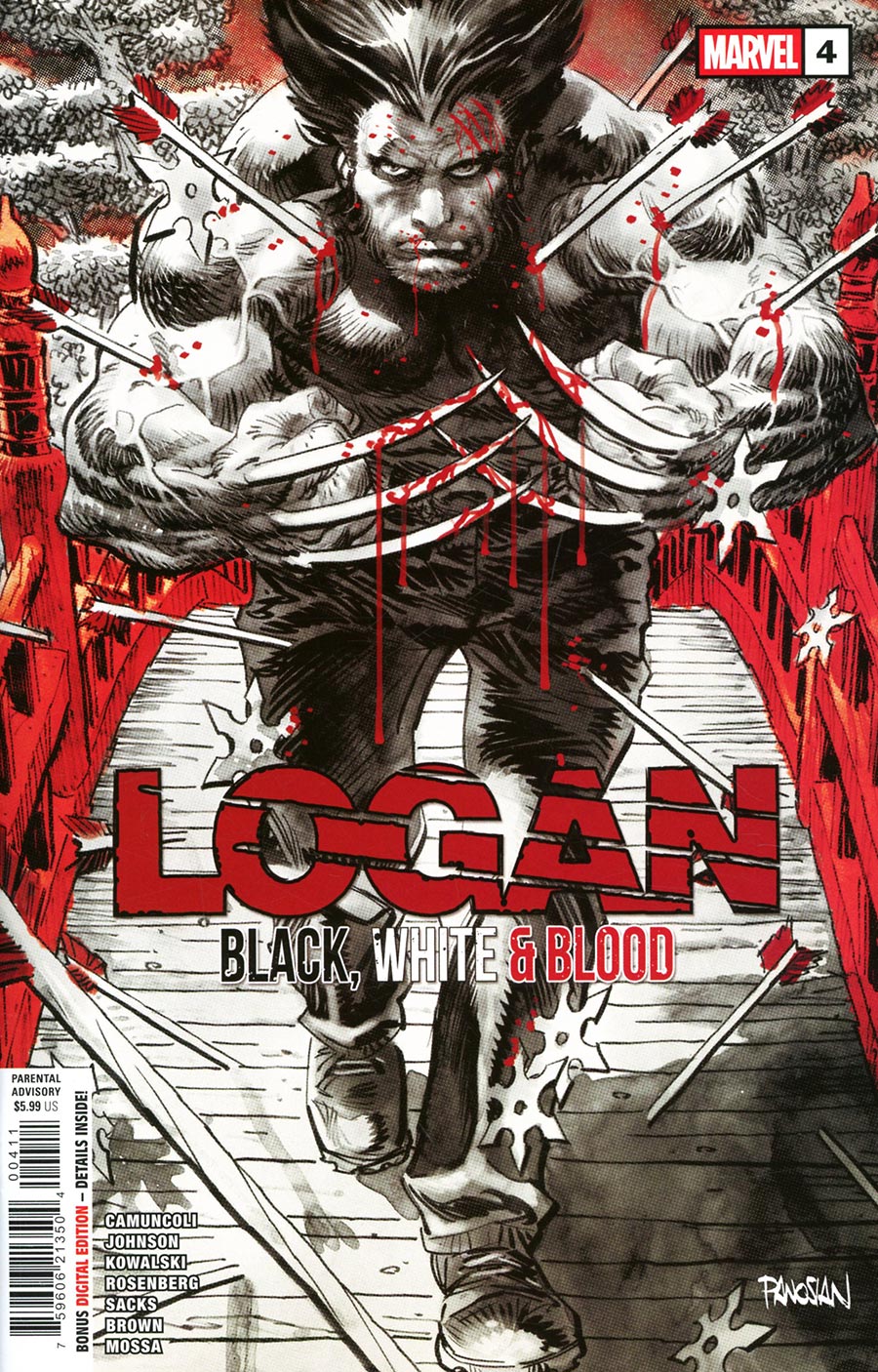 Pack Logan: Black White & Blood #1 al 4 USA