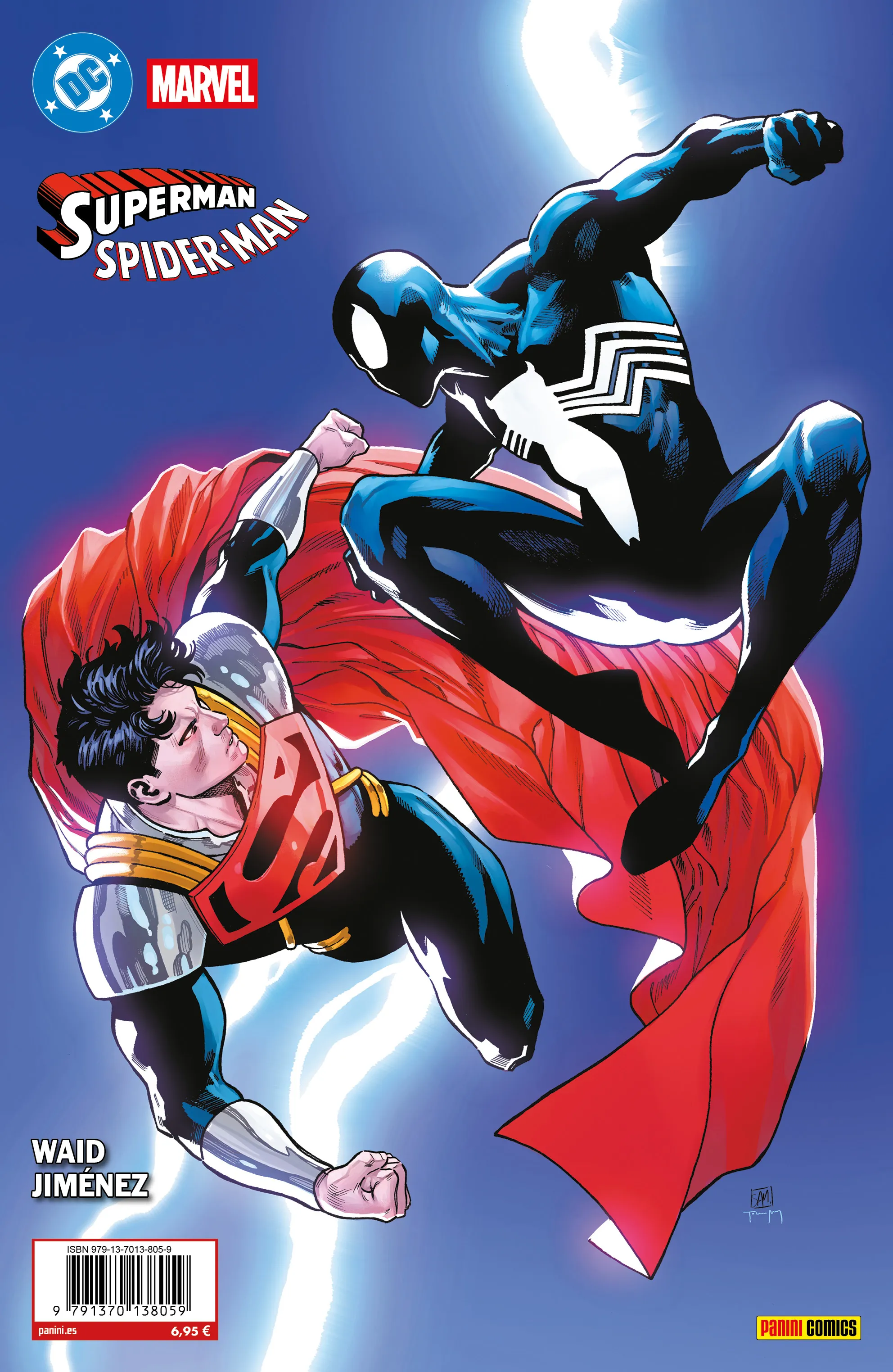 Superman / Spiderman #1 (Cubierta de Daniel Sampere)