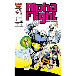 ALPHA FLIGHT DE BILL MANTLO #01