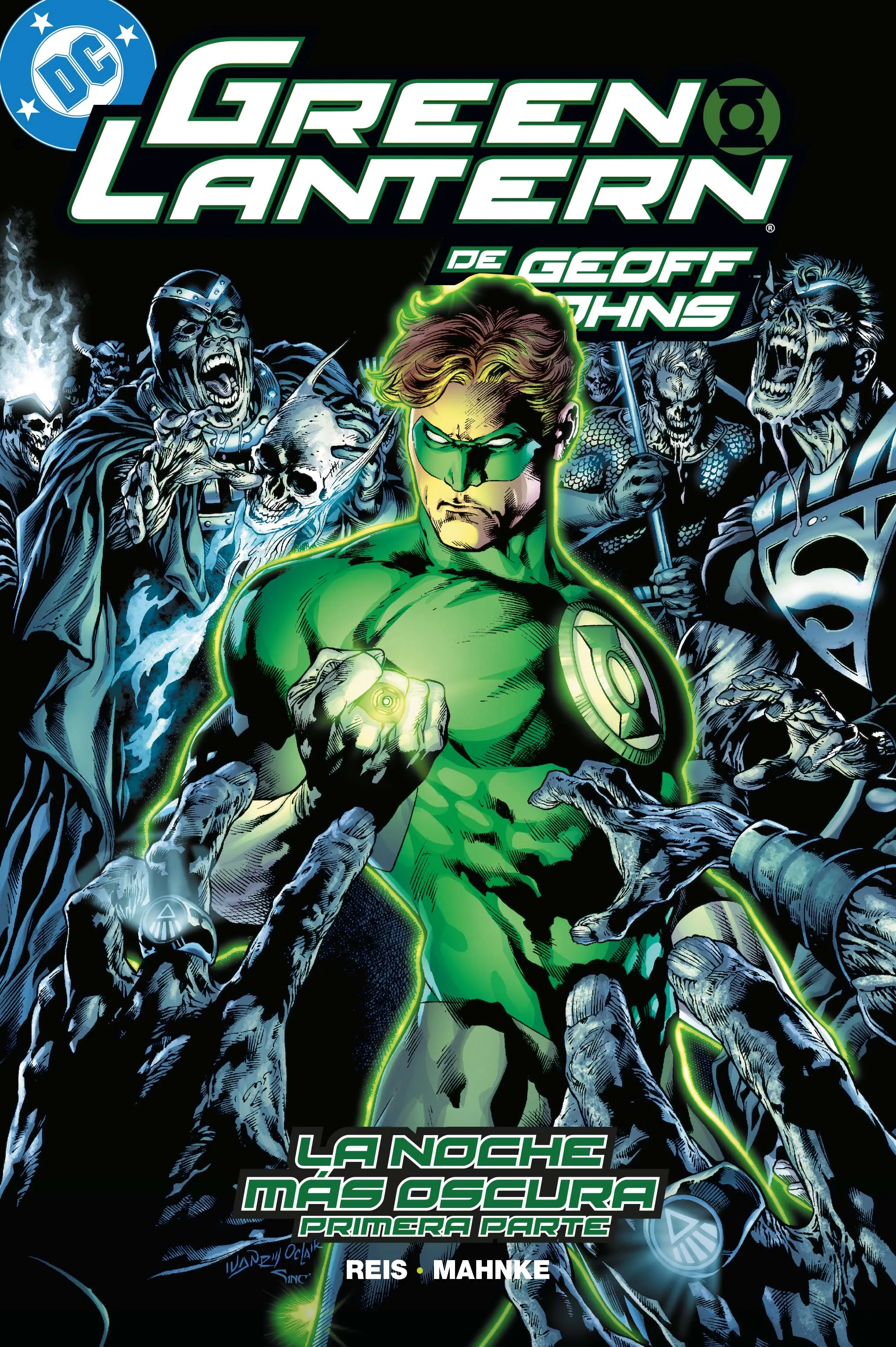 Biblioteca Green Lantern de Geoff Johns #11: La noche más oscura, primera parte.