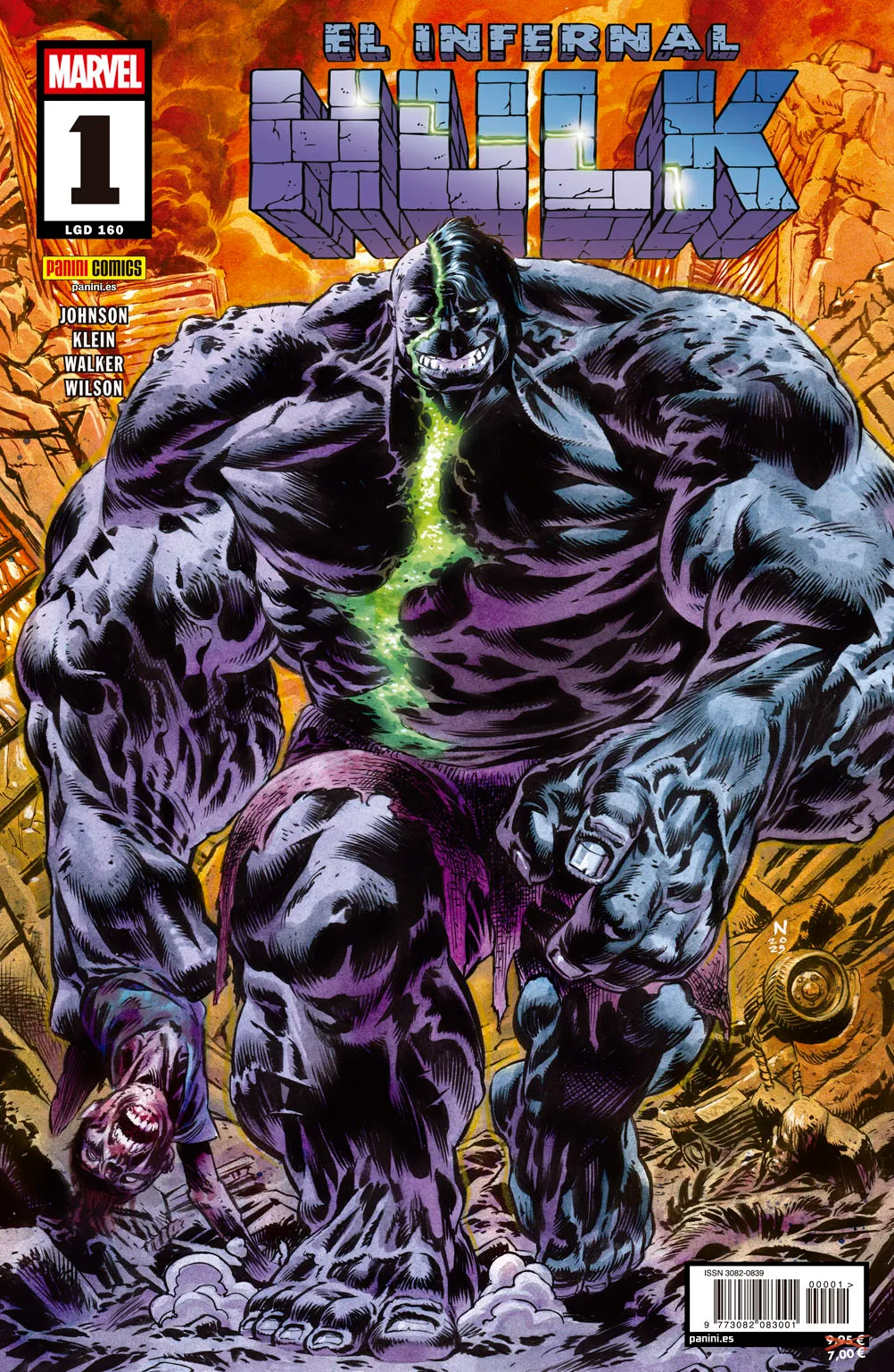 El infernal Hulk #01/160