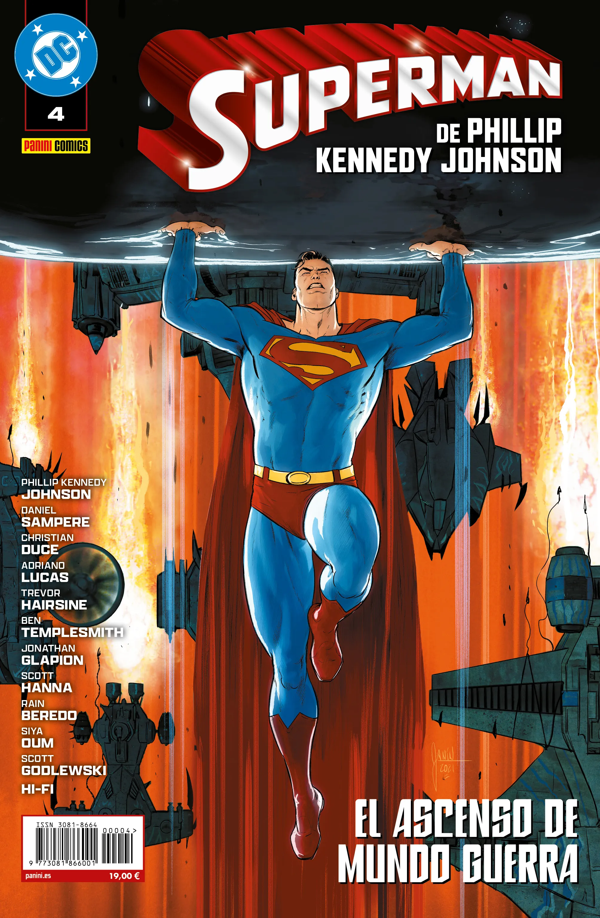 Superman de Phillip Kennedy Johnson #04: El ascenso de mundo de guerra