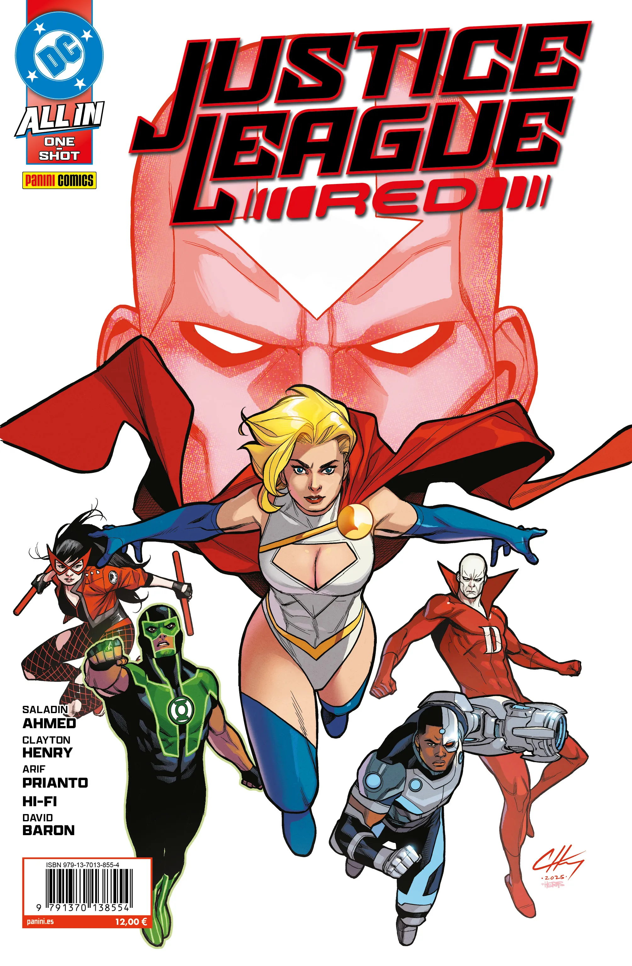 DC One-Shot. Justice League Red (All In)