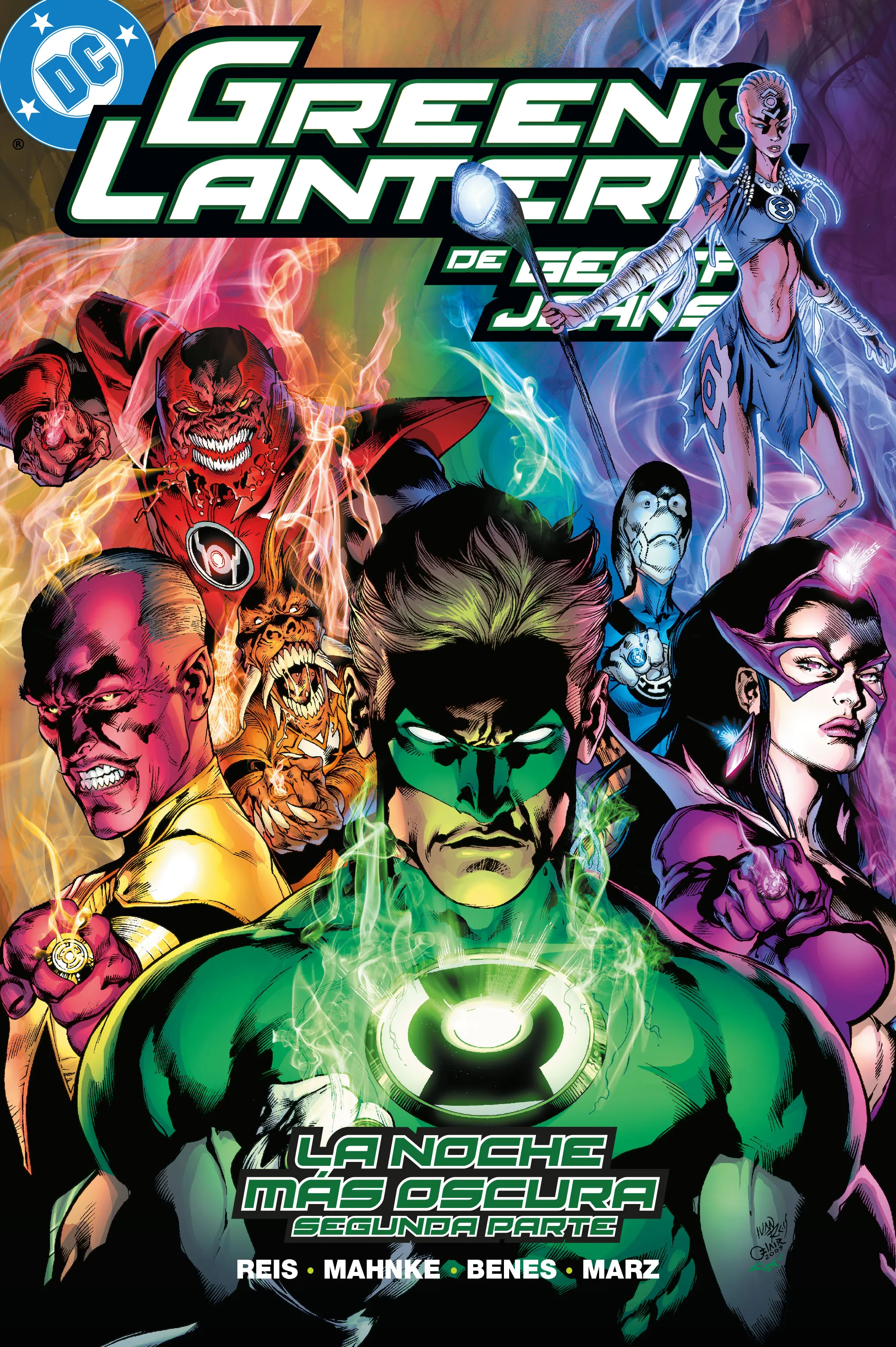 Biblioteca Green Lantern de Geoff Johns #12: La noche más oscura, segunda parte.