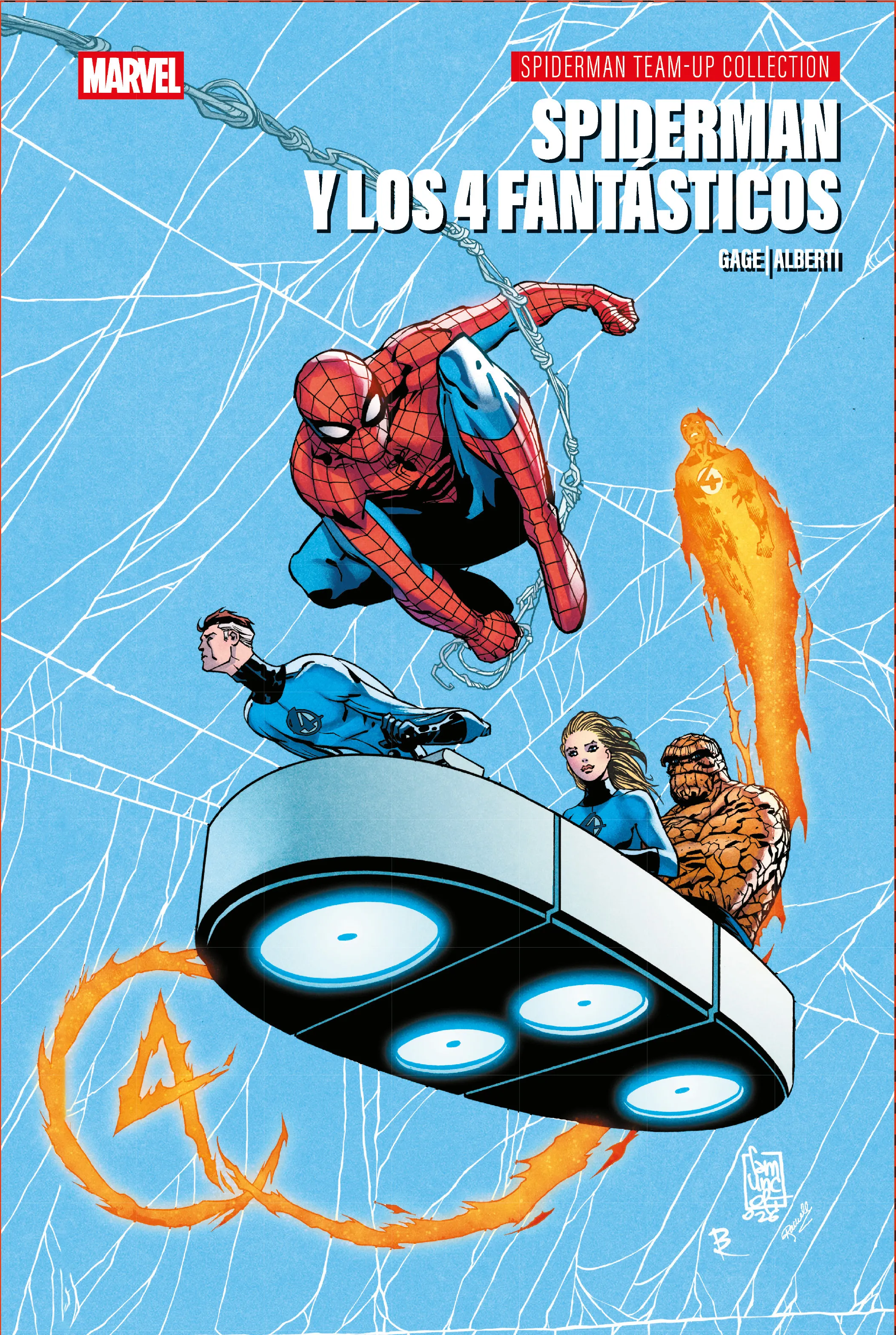 Spiderman Team Up Collection: Spiderman y los 4 Fantásticos