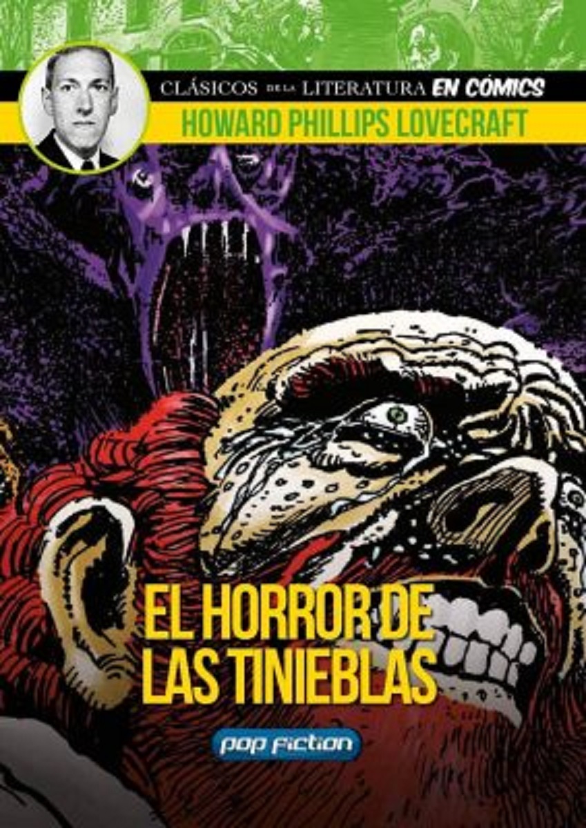 CLÁSICOS DE LA LITERATURA EN CÓMIC: H.P. LOVECRAFT - EL HORROR DE LAS TINIEBLAS