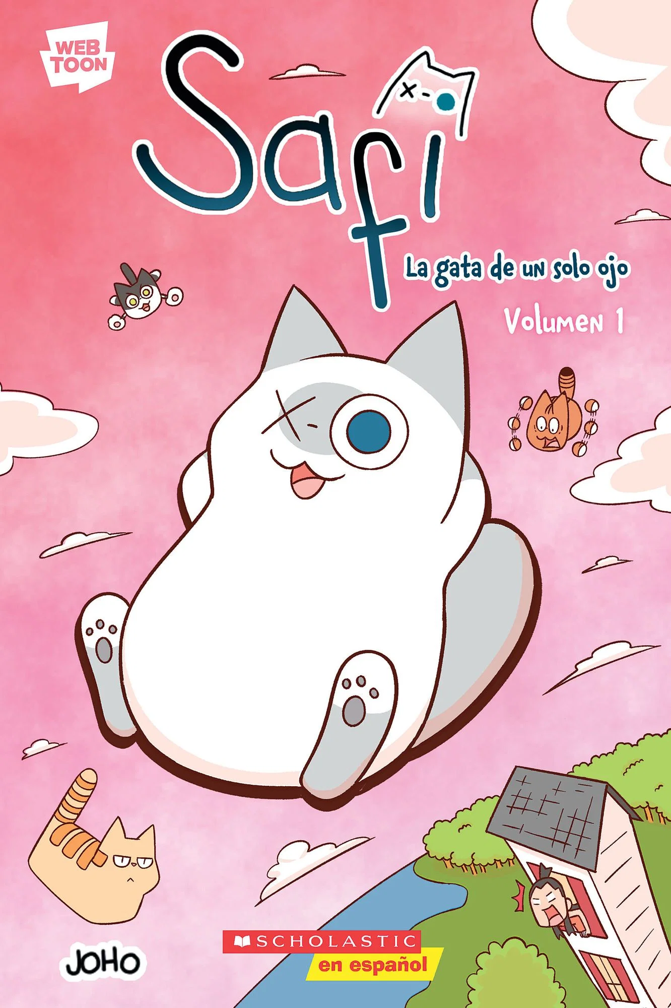 Safi: La gata de un solo ojo Vol. 1 (Saphie the One-Eyed Cat Volume 1) (VENTA A EXCLUSIVA A COLEGIOS)