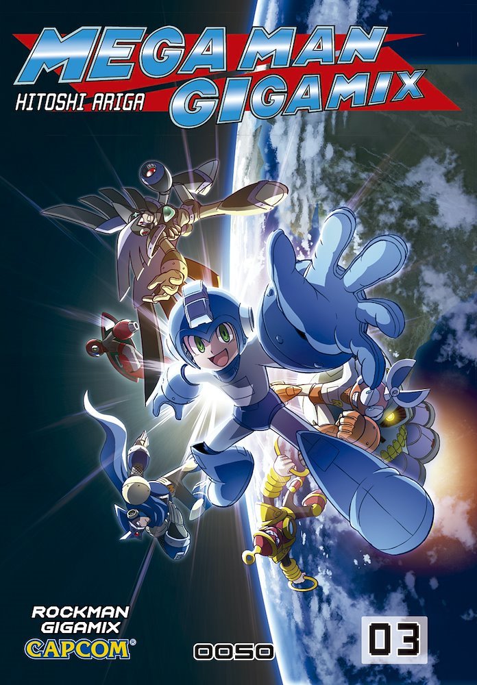 PACK MEGA MAN GIGAMIX #01 al 03